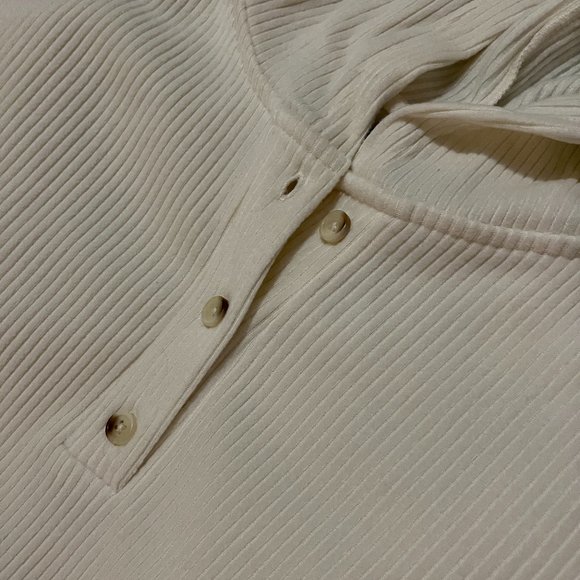 Sz S Oversized Tunic Hoodie (Rib-knit) - Picture 4 of 8